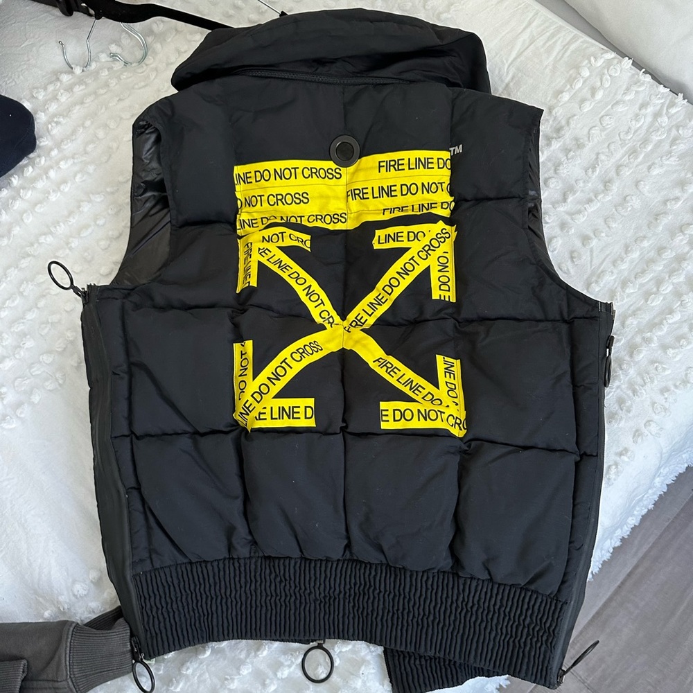 Off-white puffer vest